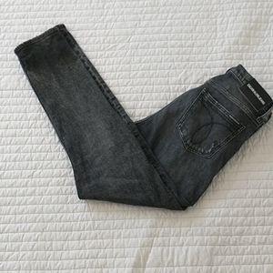Calvin Klein high waisted distressed Jeans